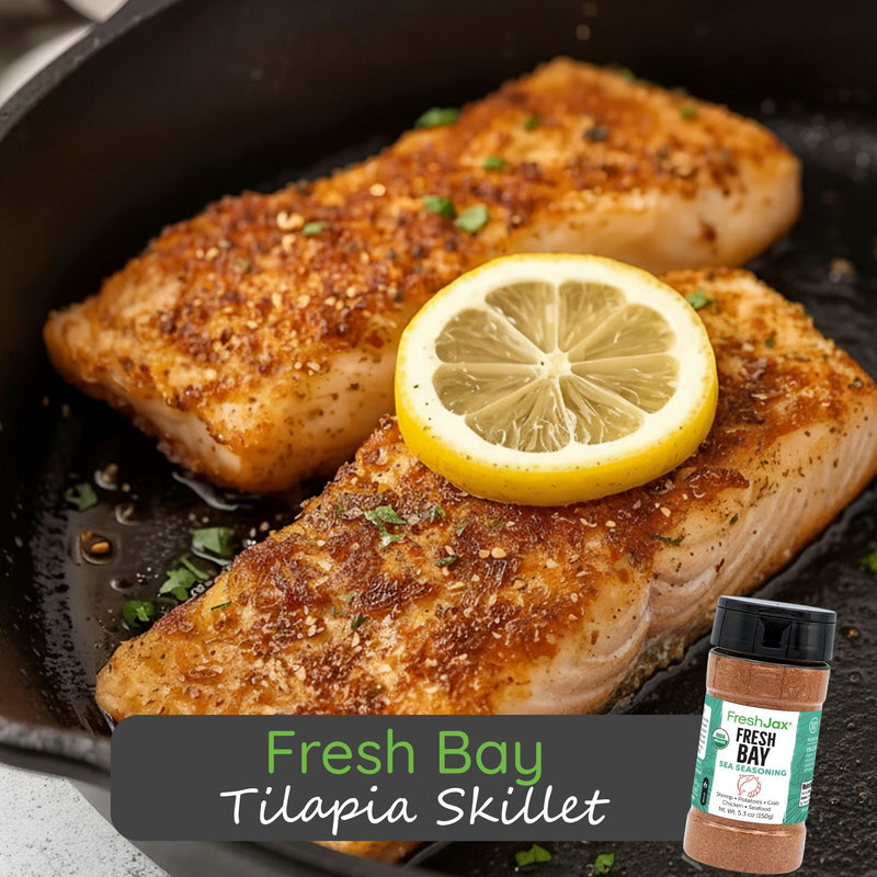Fresh Bay Tilapia Skillet