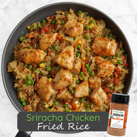 Sriracha Chicken Fried Rice