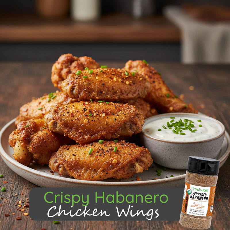 Crispy Habanero Chicken Wings (Game Day Hero)