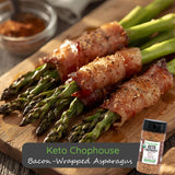 Keto Chophouse Bacon-Wrapped Asparagus