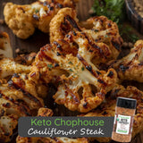 Keto Chophouse Cauliflower Steaks