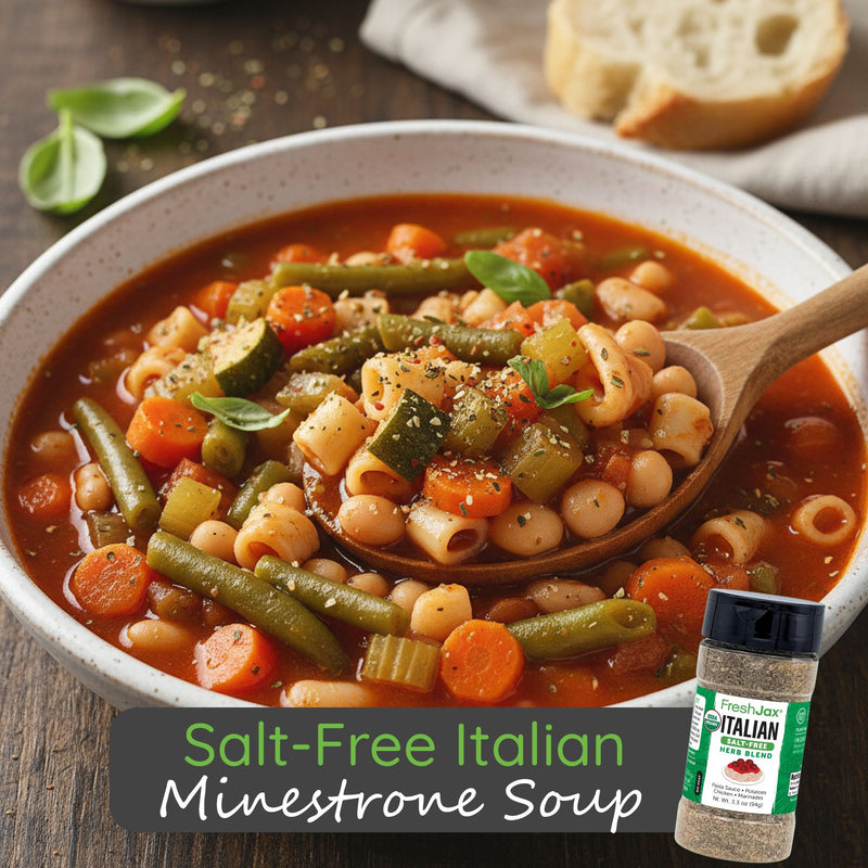 Salt-Free Italian Minestrone Soup