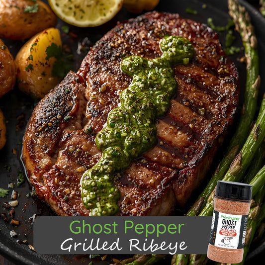 Ghost Pepper Grilled Ribeye