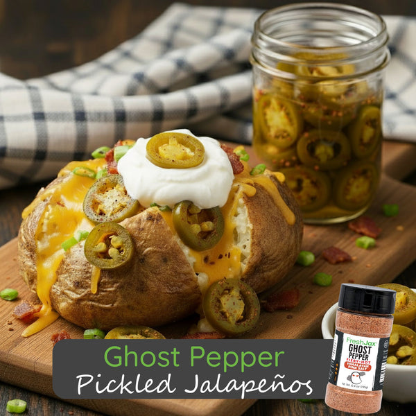 Ghost Pepper Pickled Jalapeños