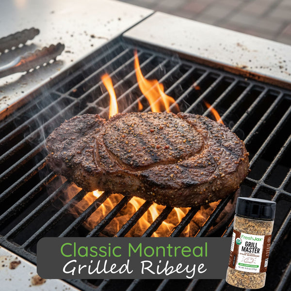 Classic Montreal Grilled Ribeye