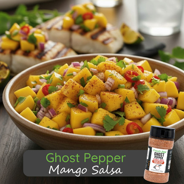 Ghost Pepper Mango Salsa