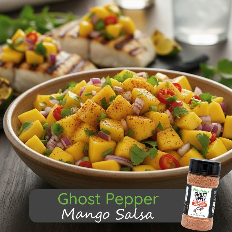 Ghost Pepper Mango Salsa