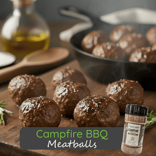 Campfire BBQ Meatballs