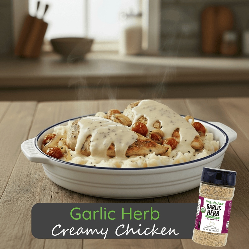 Garlic Herb Creamy Chicken