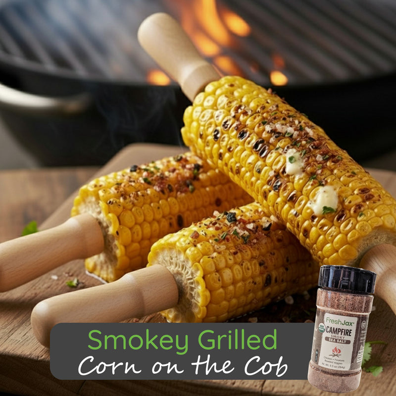 Smokey Grilled Corn on the Cob