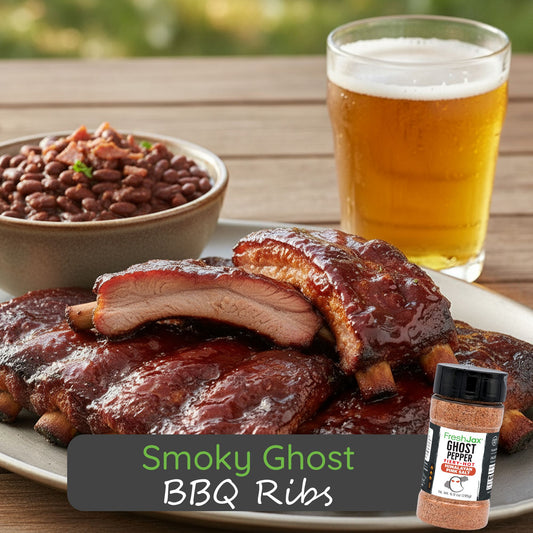 Smoky Ghost BBQ Ribs