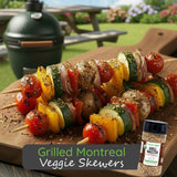 Grilled Montreal Veggie Skewers