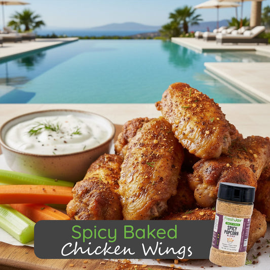 Spicy Baked Chicken Wings