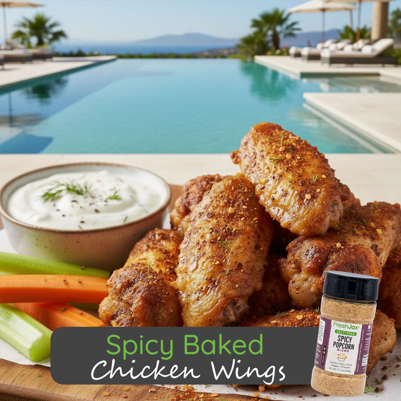 Spicy Baked Chicken Wings