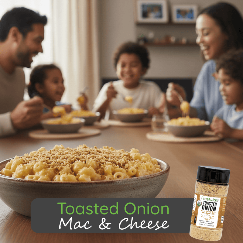Toasted Onion Mac & Cheese