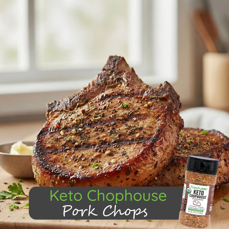 Keto Chophouse Pork Chops
