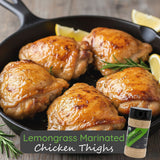 Lemongrass Marinated Chicken Thighs
