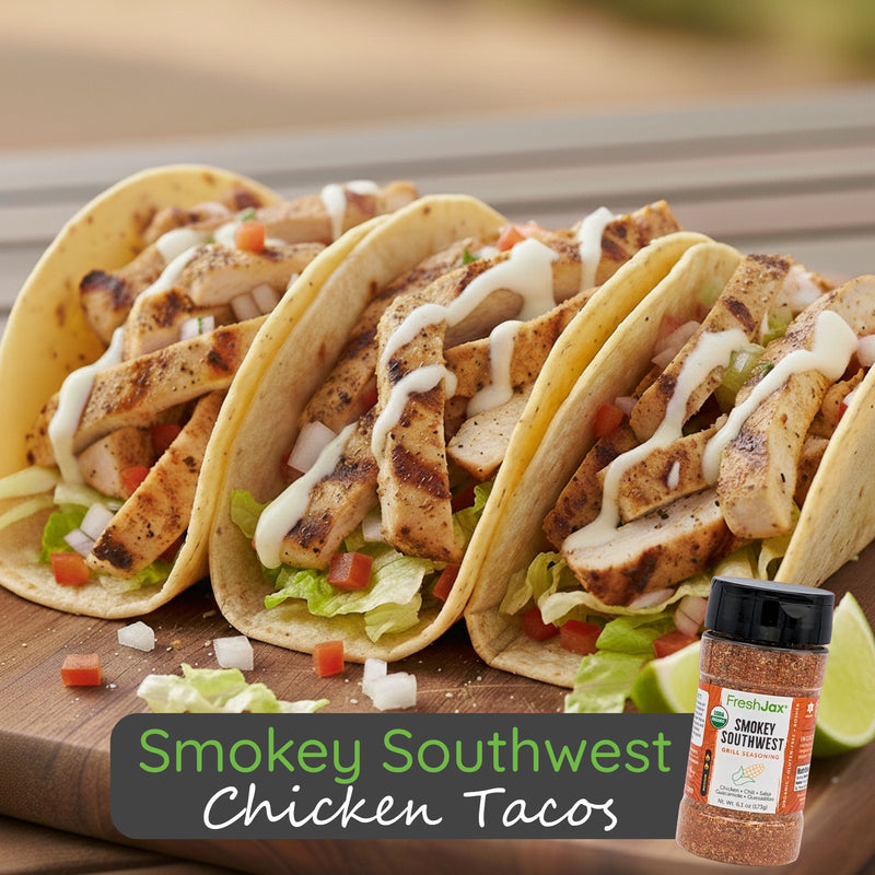 Smokey Southwest Chicken Tacos