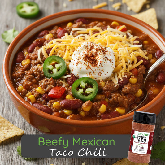 Beefy Mexican Taco Chili