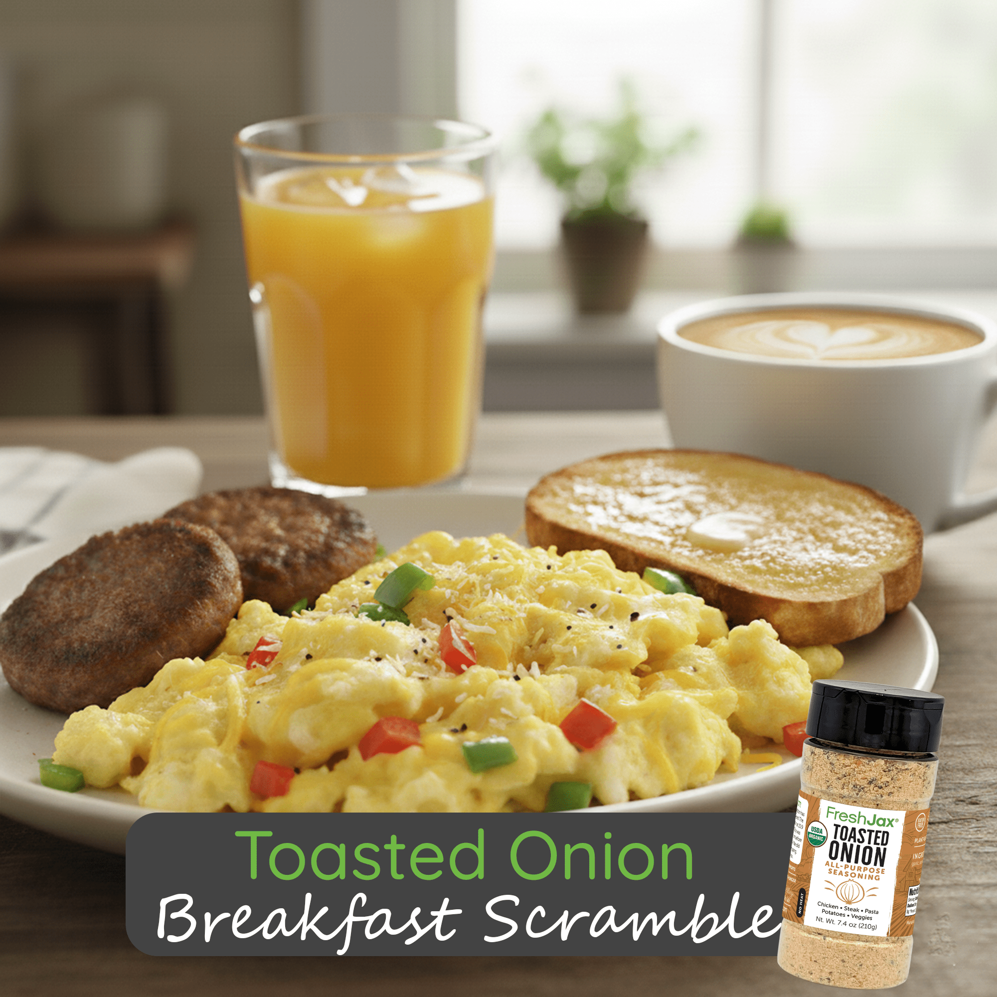 Toasted Onion Breakfast Scramble – FreshJax