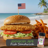 Jamaican Jerk Fish Sandwich