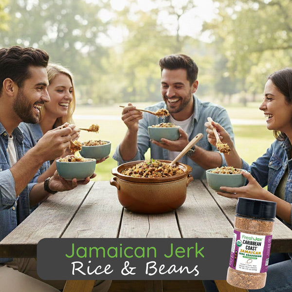 Jamaican Jerk Rice & Beans