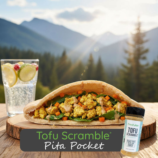 Tofu Scramble Pita Pocket