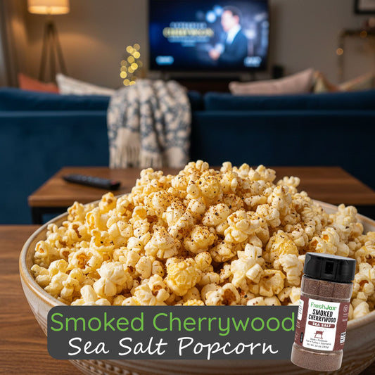 Smoked Cherrywood Sea Salt Popcorn