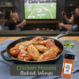 Chicken Masala Baked Wings