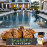 Spicy Salt Free Baked Chicken