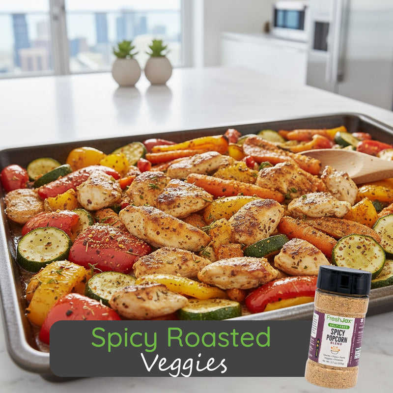 Spicy Roasted Veggies