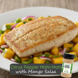 Citrus Pepper Mahi-Mahi with Mango Salsa