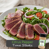 Citrus Pepper Tuna Steaks