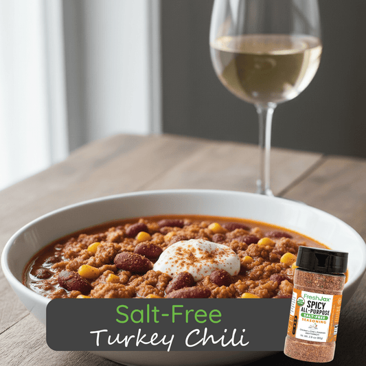 Spicy Turkey Chili (Salt Free)