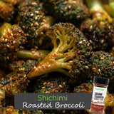 Shichimi Roasted Broccoli (Vegan)