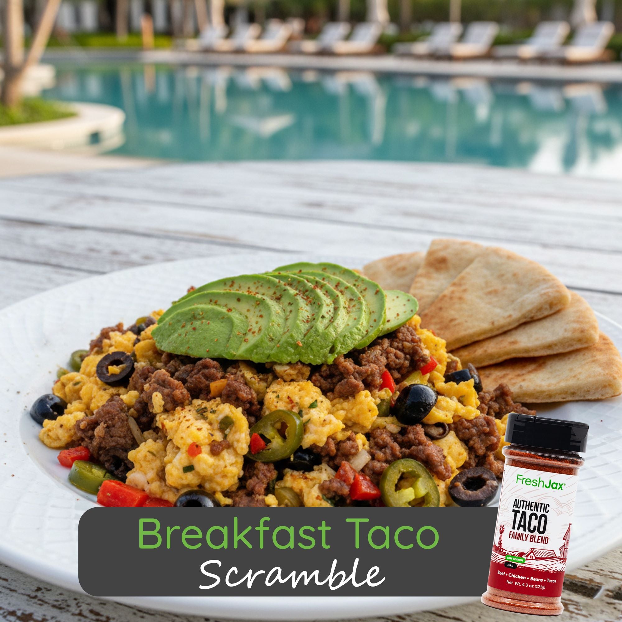 Breakfast Taco Scramble – FreshJax