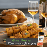 Ghost Pepper Pineapple Skewers