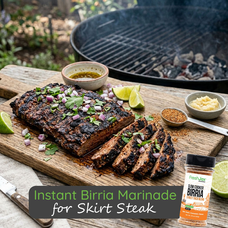 Instant Birria Marinade for Skirt Steak