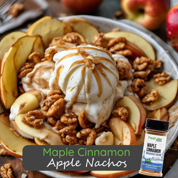 Maple Cinnamon Apple Nachos