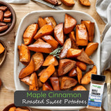 Maple Cinnamon Roasted Sweet Potatoes