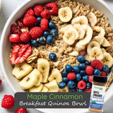 Maple Cinnamon Breakfast Quinoa Bowl