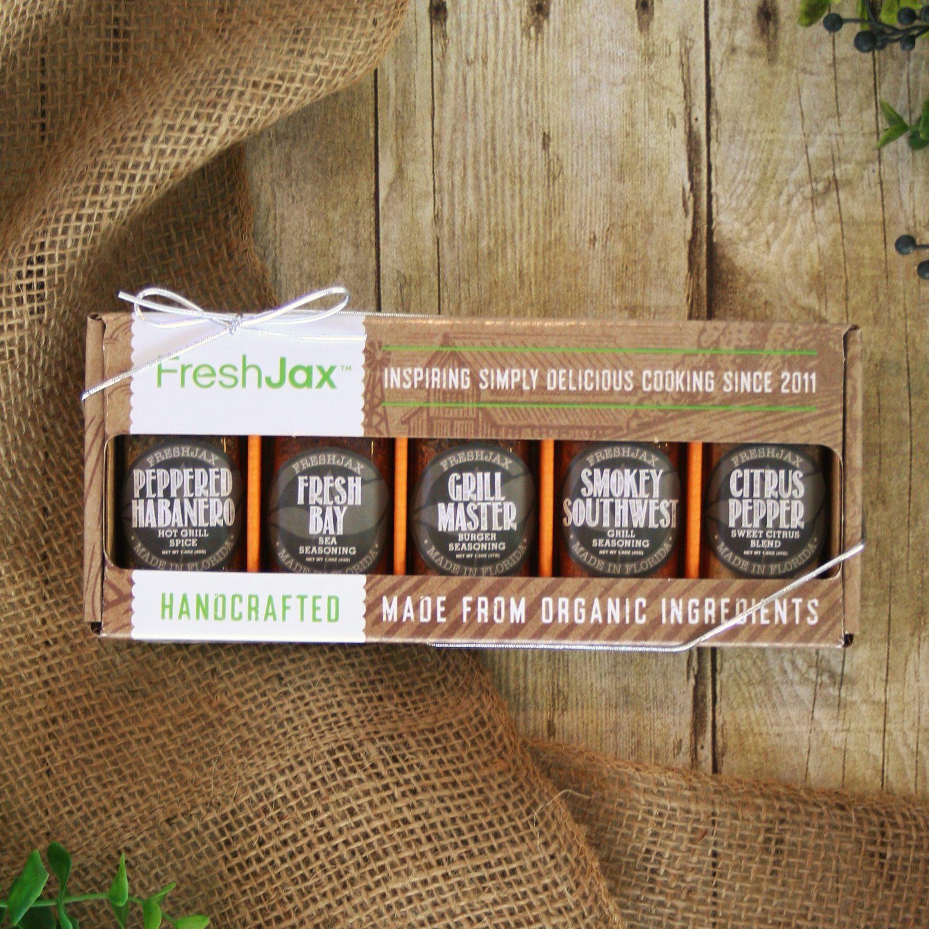 FreshJax Organic Spice Gift Set