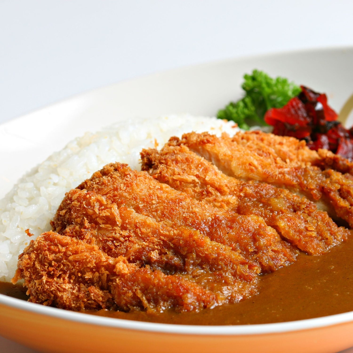 Japanese Curry with Panko Chicken