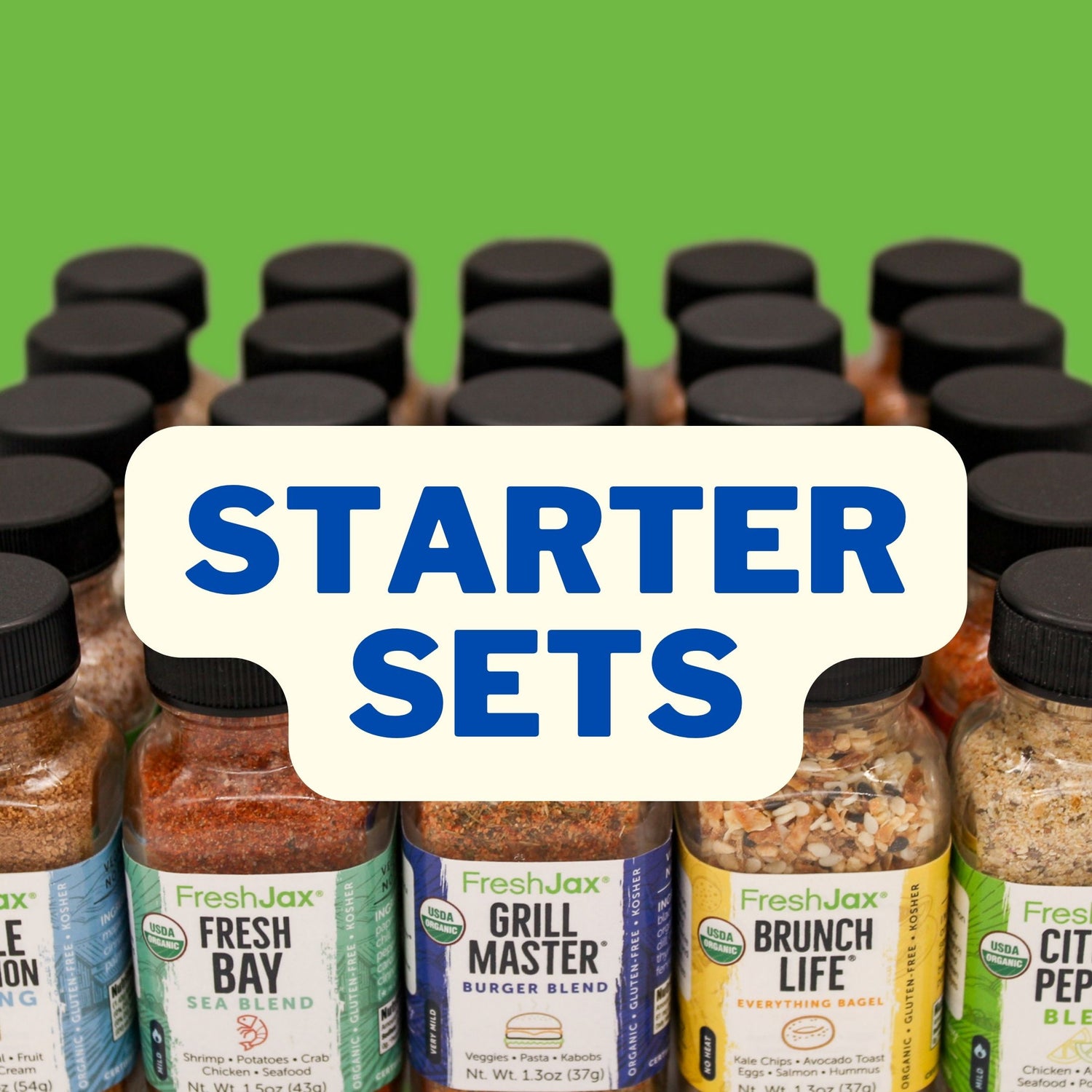 FreshJax Organic Spices Starter Sets