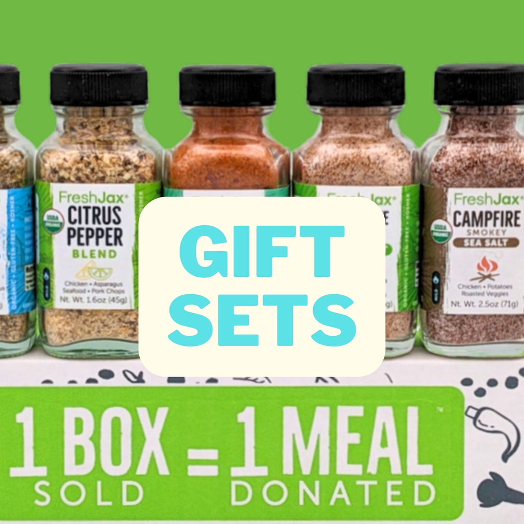 Campfire Seasonings Gift Set - 5 Organic Seasoning Samplers