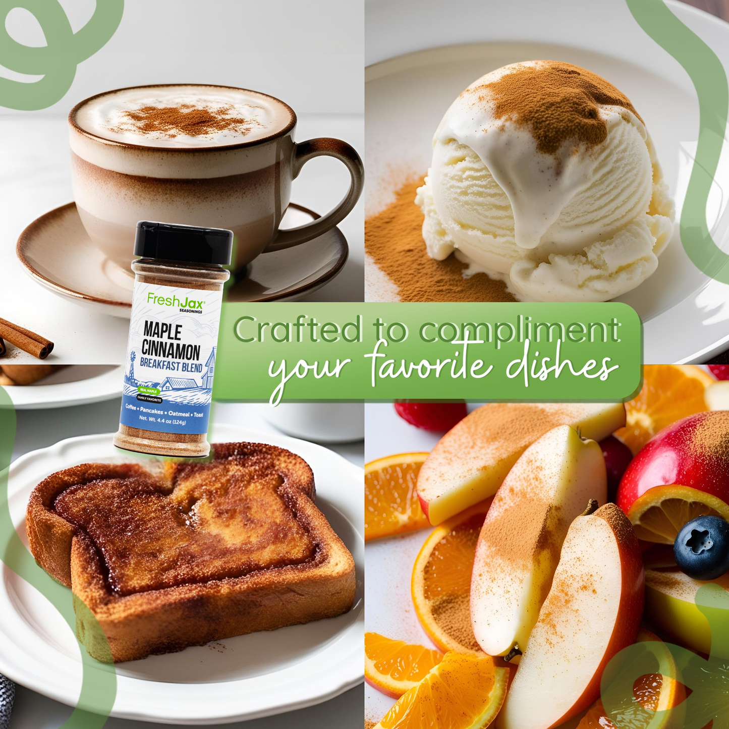 Maple Cinnamon Breakfast Blend – Cozy Sweetness in Every Sprinkle