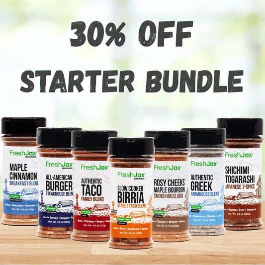 The Essential 7-Piece Pantry Seasoning Set