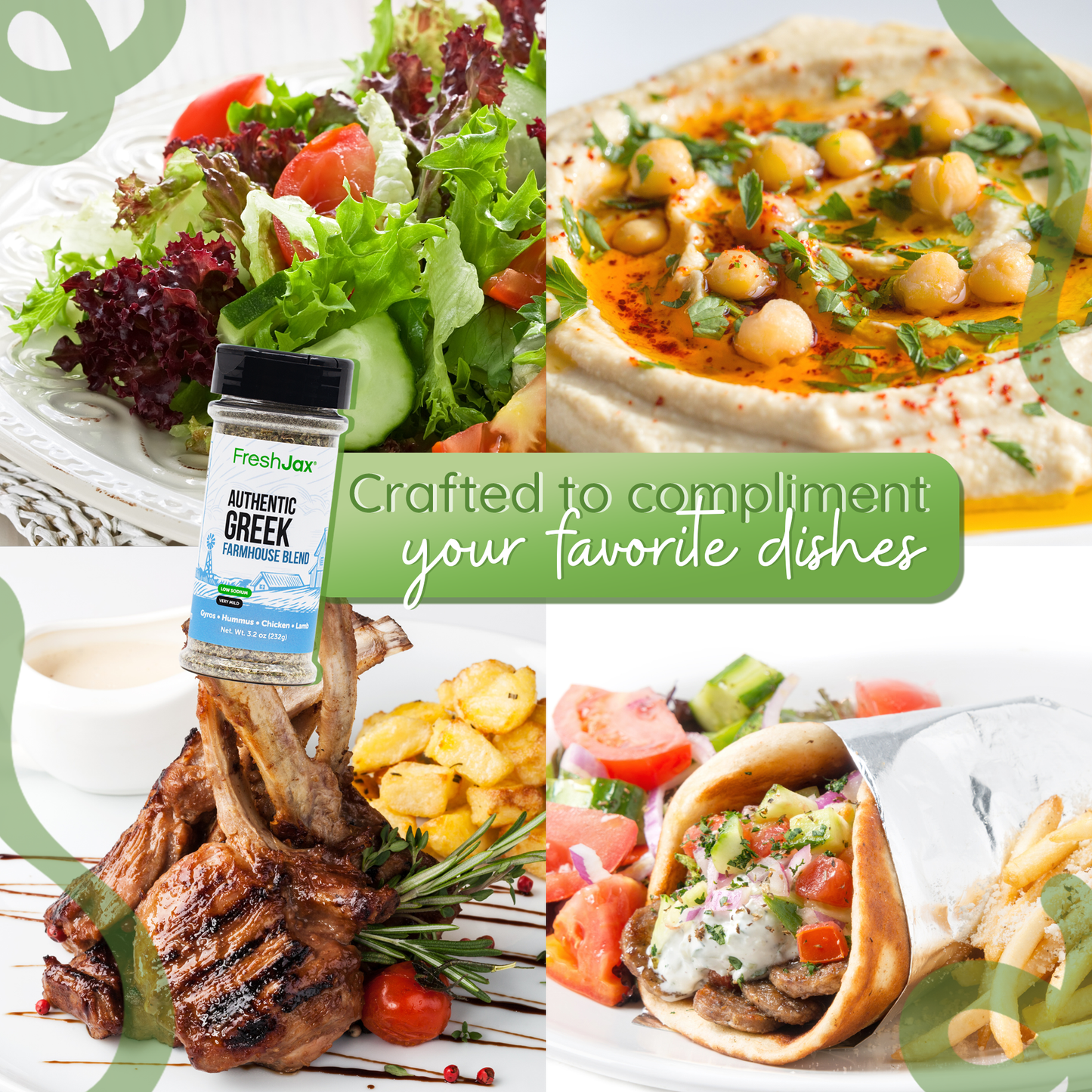 Authentic Greek Seasoning Blend – Low Sodium Mediterranean Herb Mix