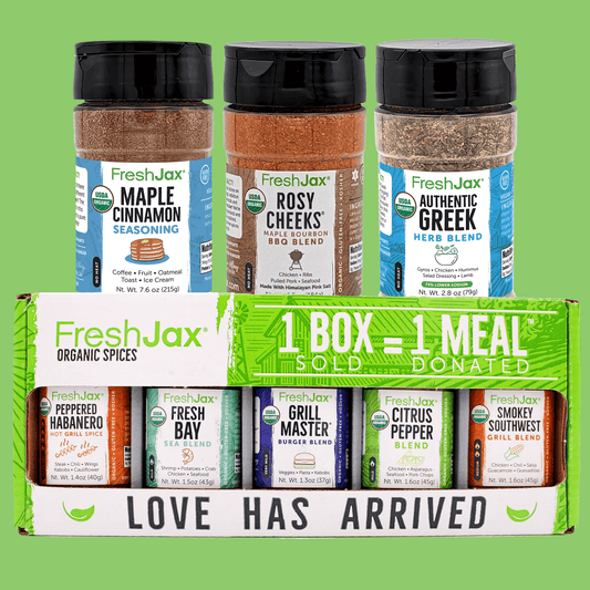 Everyday Favorites Value Pack - Grill Seasoning Gift Set, Greek, Maple Cinnamon and Rosy Cheeks