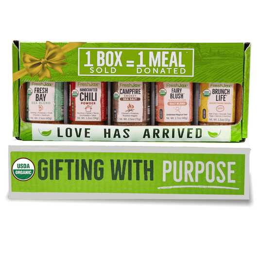 Campfire Seasonings Gift Set - 5 Organic Seasoning Samplers